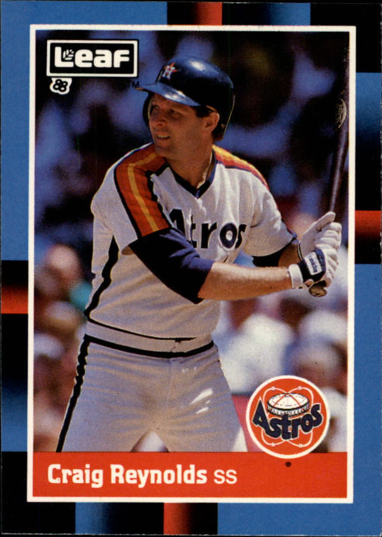 1988 Leaf/Donruss Baseball Cards       205     Craig Reynolds